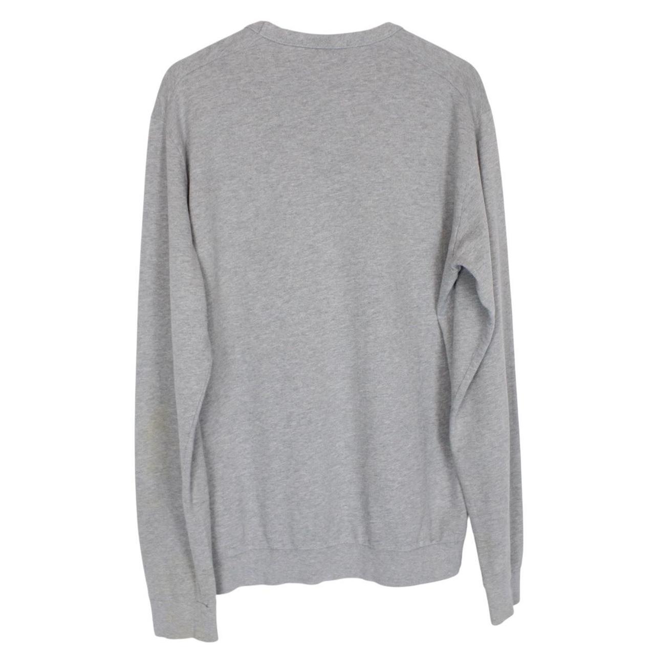 Stone Island AW 2017 Grey Cotton Compass Sweatshirt Jumper