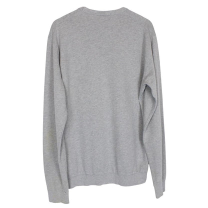 Stone Island AW 2017 Grey Cotton Compass Sweatshirt Jumper