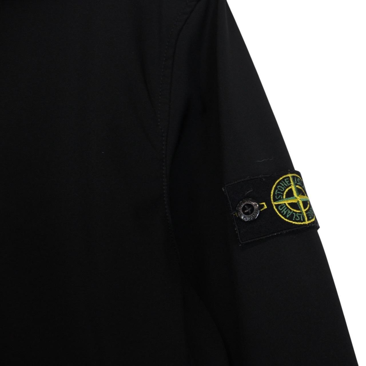 Stone Island Junior SS 2020 Black Full Zip Soft Shell Jacket