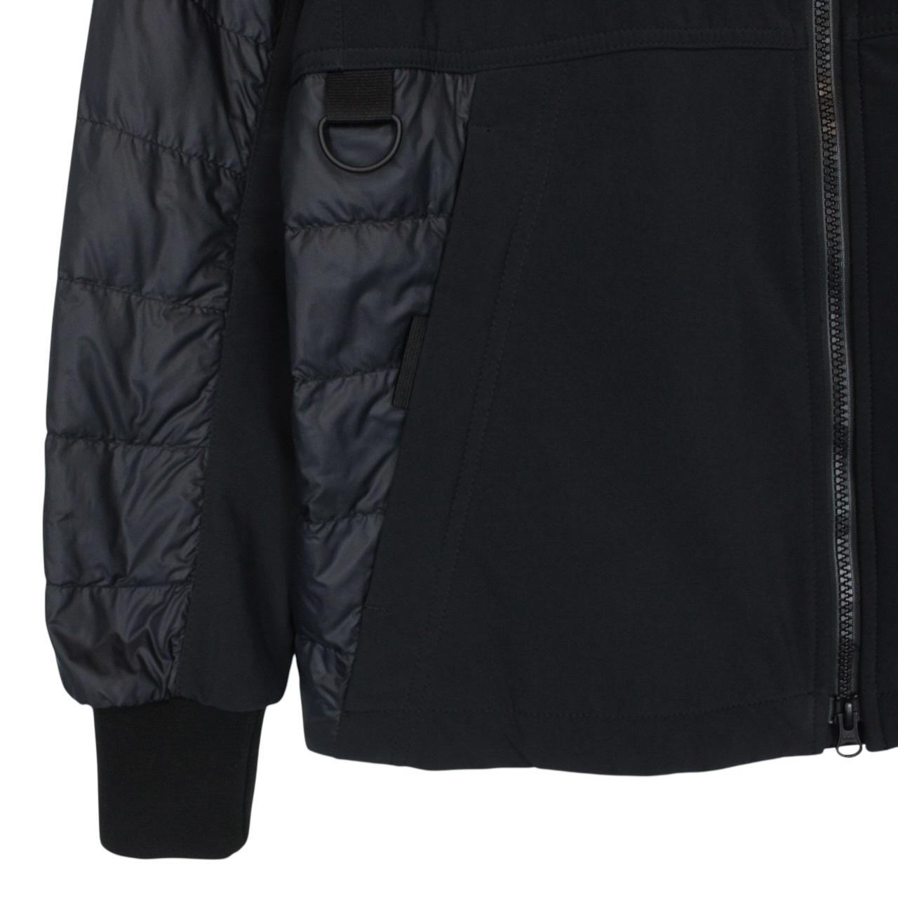 Canada Goose Black Hybridge Weyburn Down Hoodie Jacket