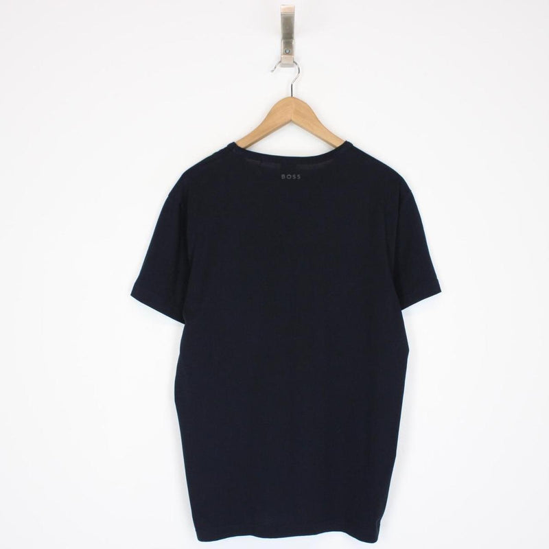 Hugo Boss Black Short Sleeve Logo Print Cotton T-Shirt