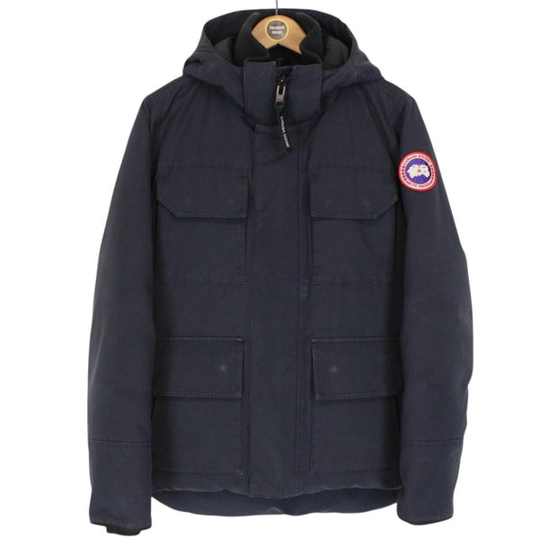 Canada Goose Navy Blue Full Zip Maitland Down Jacket