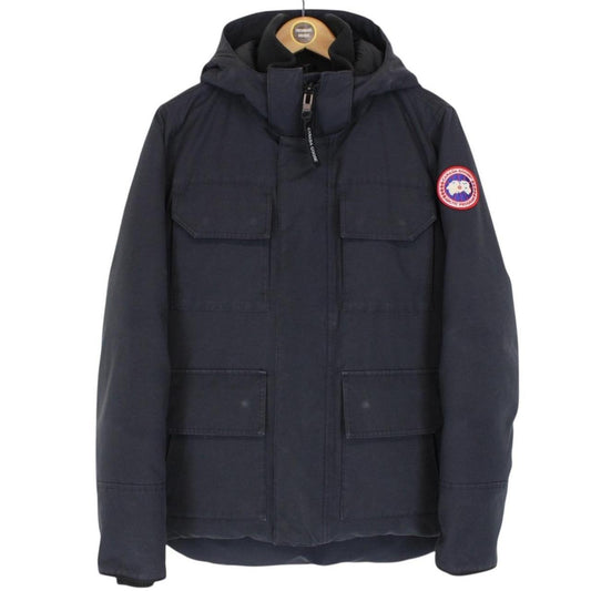 Canada Goose Navy Blue Full Zip Maitland Down Jacket