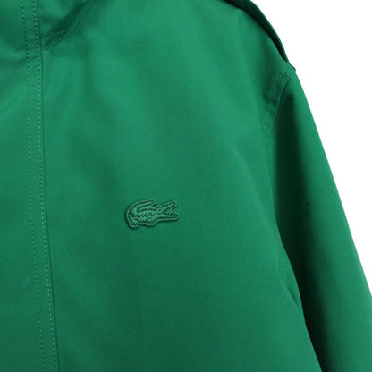 Lacoste Green Full Zip Waterproof Hooded Jacket