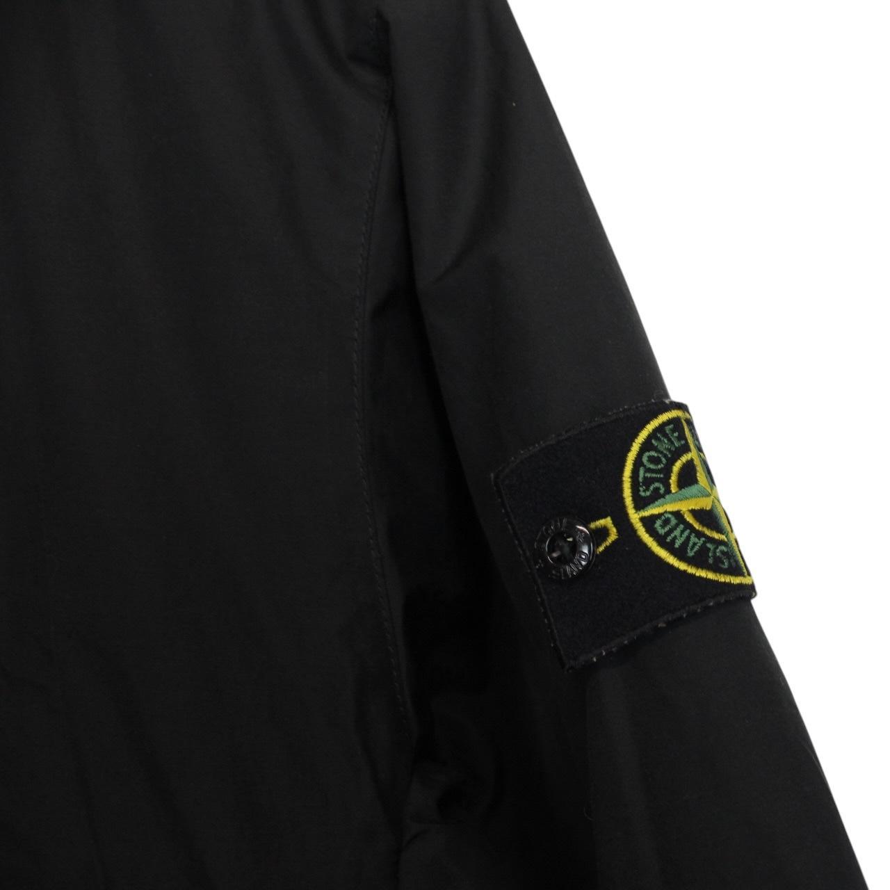 Stone Island AW 2021 Black Primaloft Nylon Coach Jacket