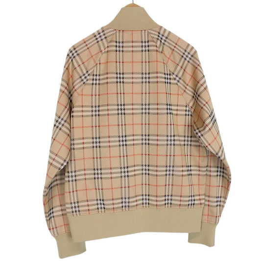 Burberry Sand Brown Nova Check Full Zip Track Jacket