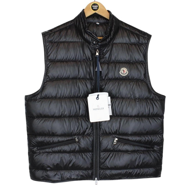 Moncler Black Down Gui Gilet / Bodywarmer Jacket