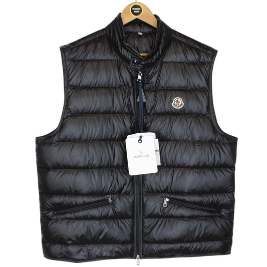 Moncler Black Down Gui Gilet / Bodywarmer Jacket