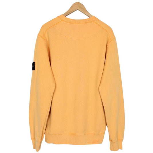 Stone Island AW 2020 Orange Cotton Sweatshirt Jumper
