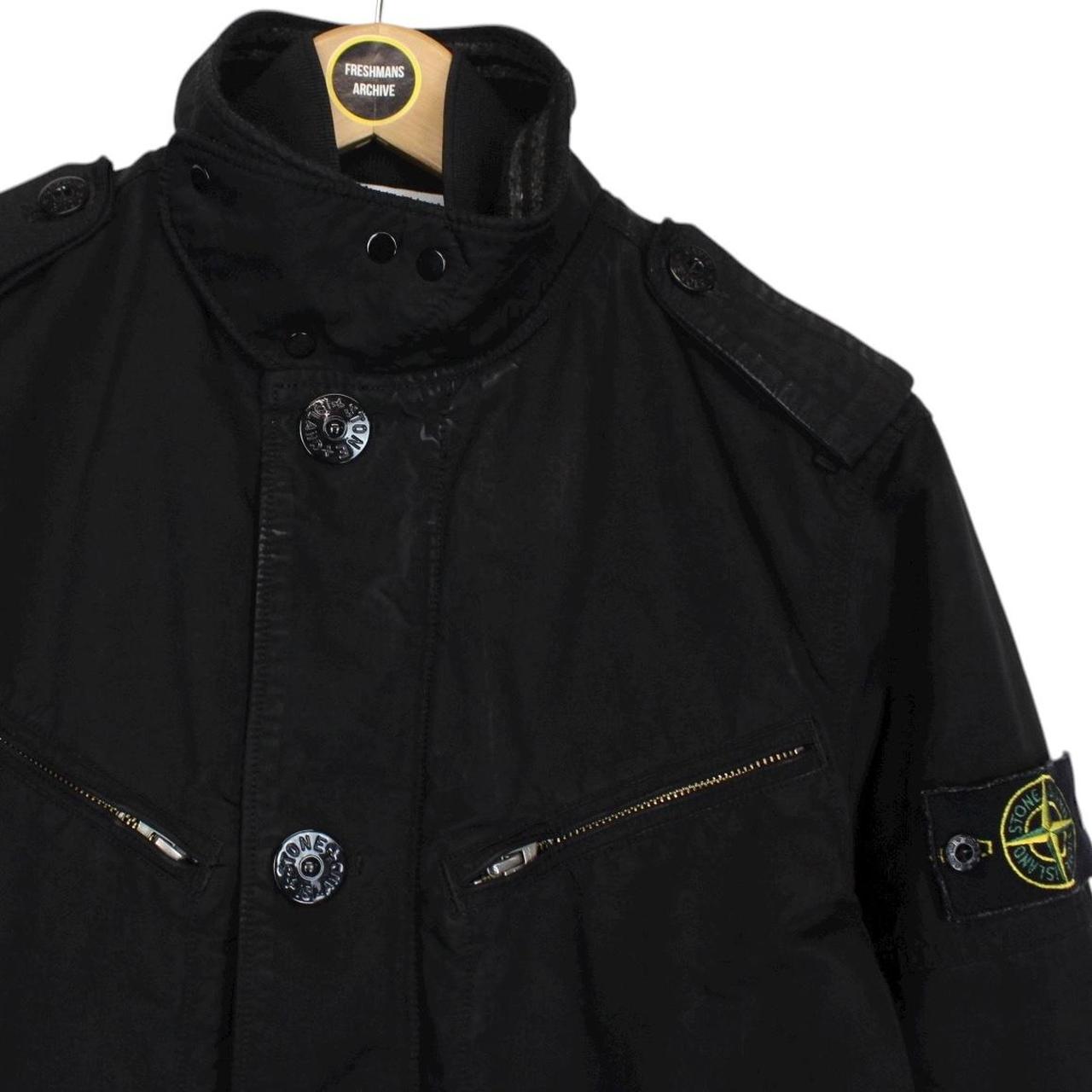 Stone Island AW 2009 Black Multi Pocket Quilted Field Jacket