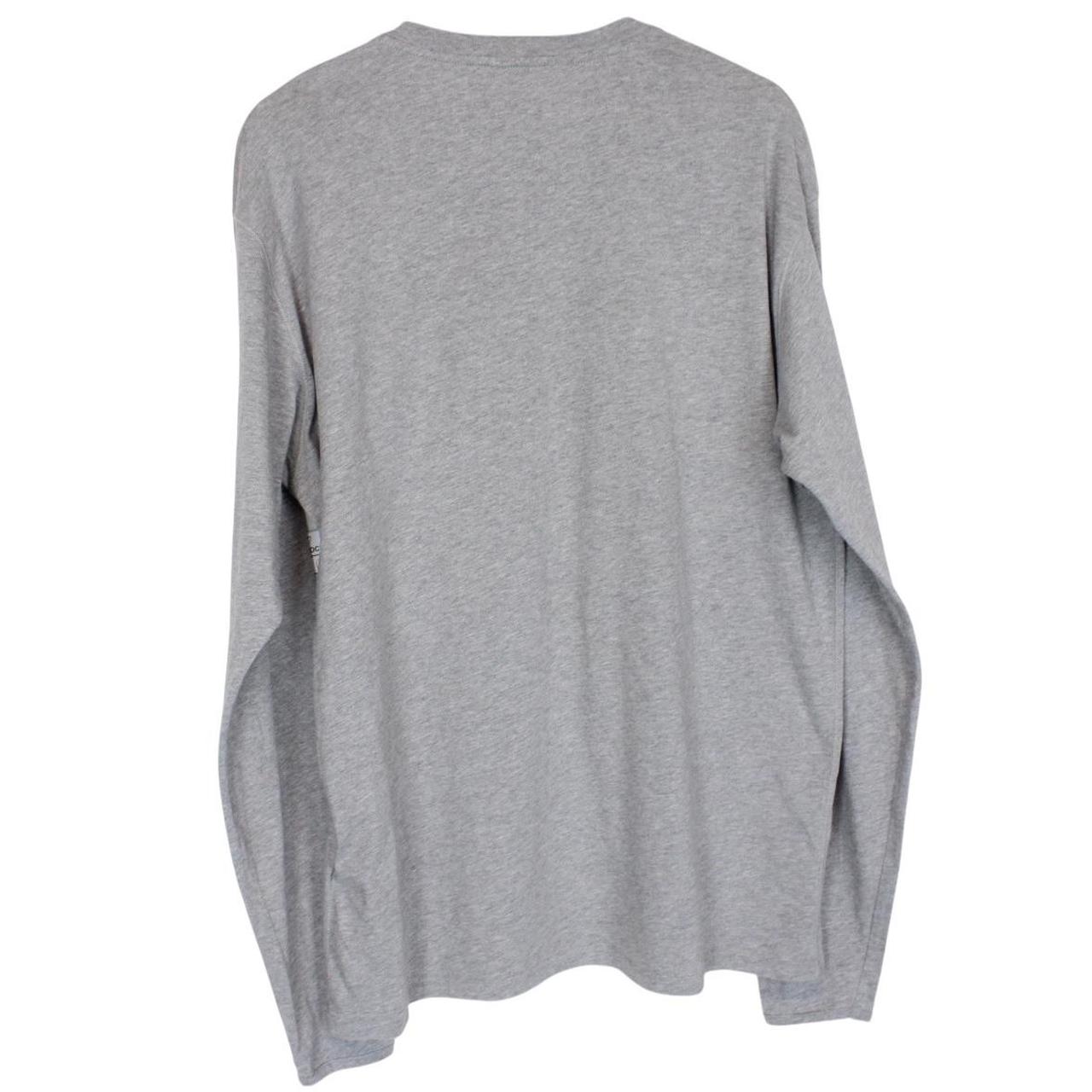 Stone Island SS 2017 Grey Long Sleeve Compass T-Shirt