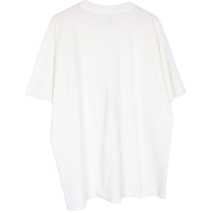 Nike vintage red and white short sleeve cotton t-shirt with logo pocket detail.