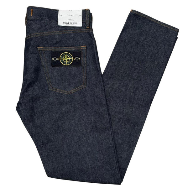 Stone Island AW 2012 Navy Blue RE-T Fit Denim Jeans
