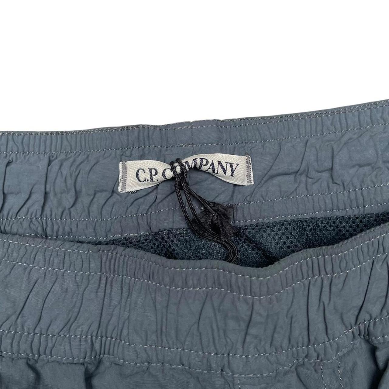 CP Company Grey Nylon Flatt Nylon Swim Shorts
