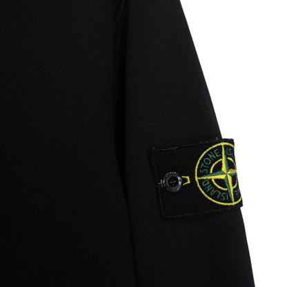 Stone Island SS 2021 Black Cotton Sweatshirt Jumper