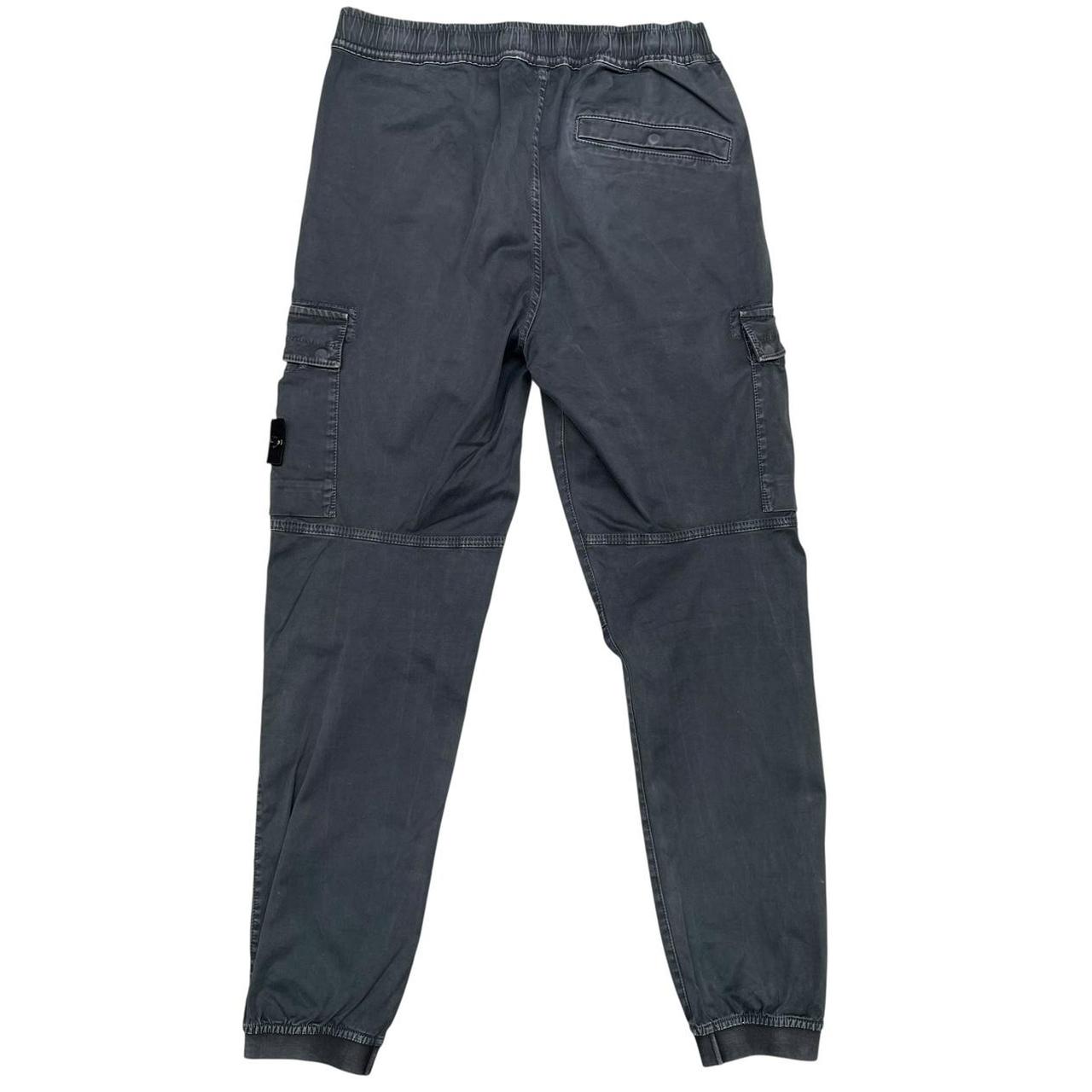 Stone Island AW 2020 Dark Grey RE-T Fit Cargo Trousers