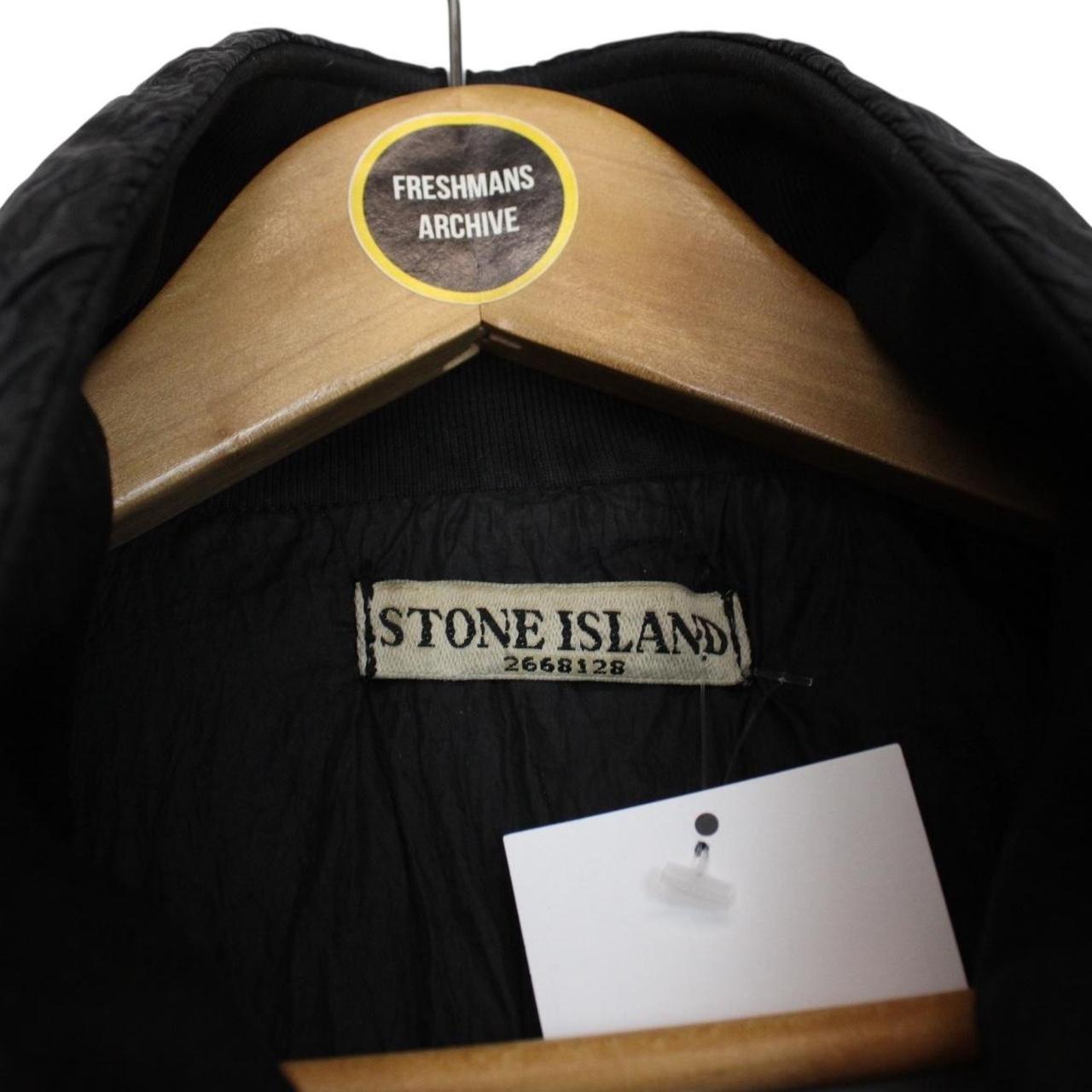 Stone Island AW 2011 Black Garment Dyed Down 26 GR x SQM_N Puffer Jacket
