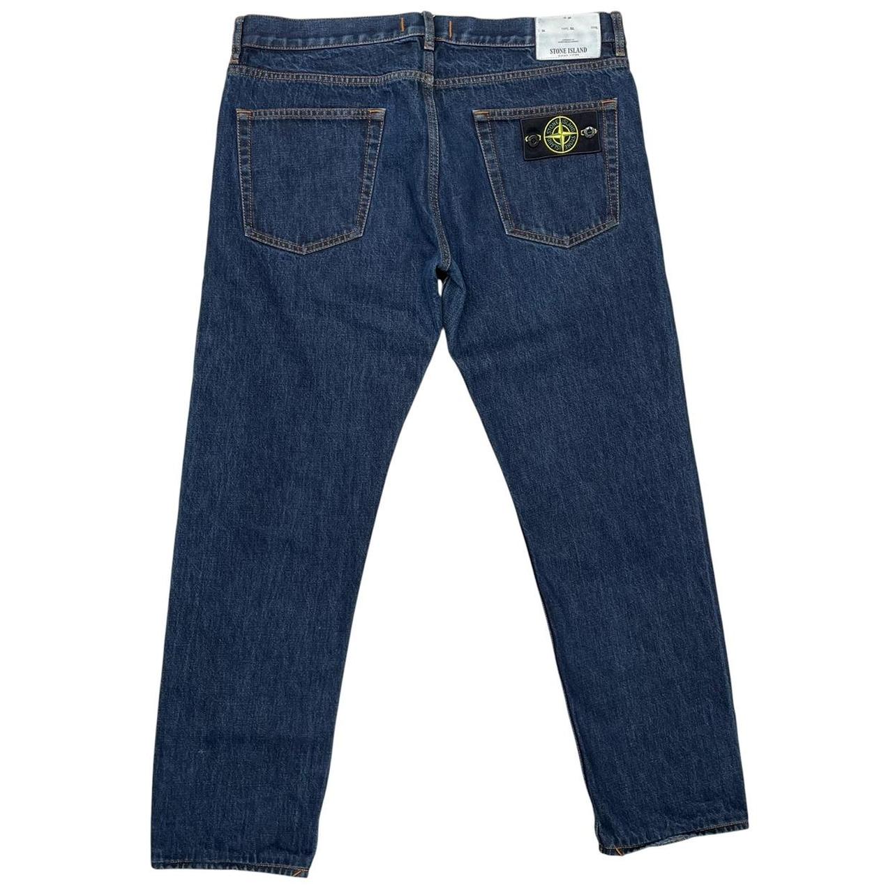 Stone Island AW 2016 Navy Blue Slim Fit Denim Jeans