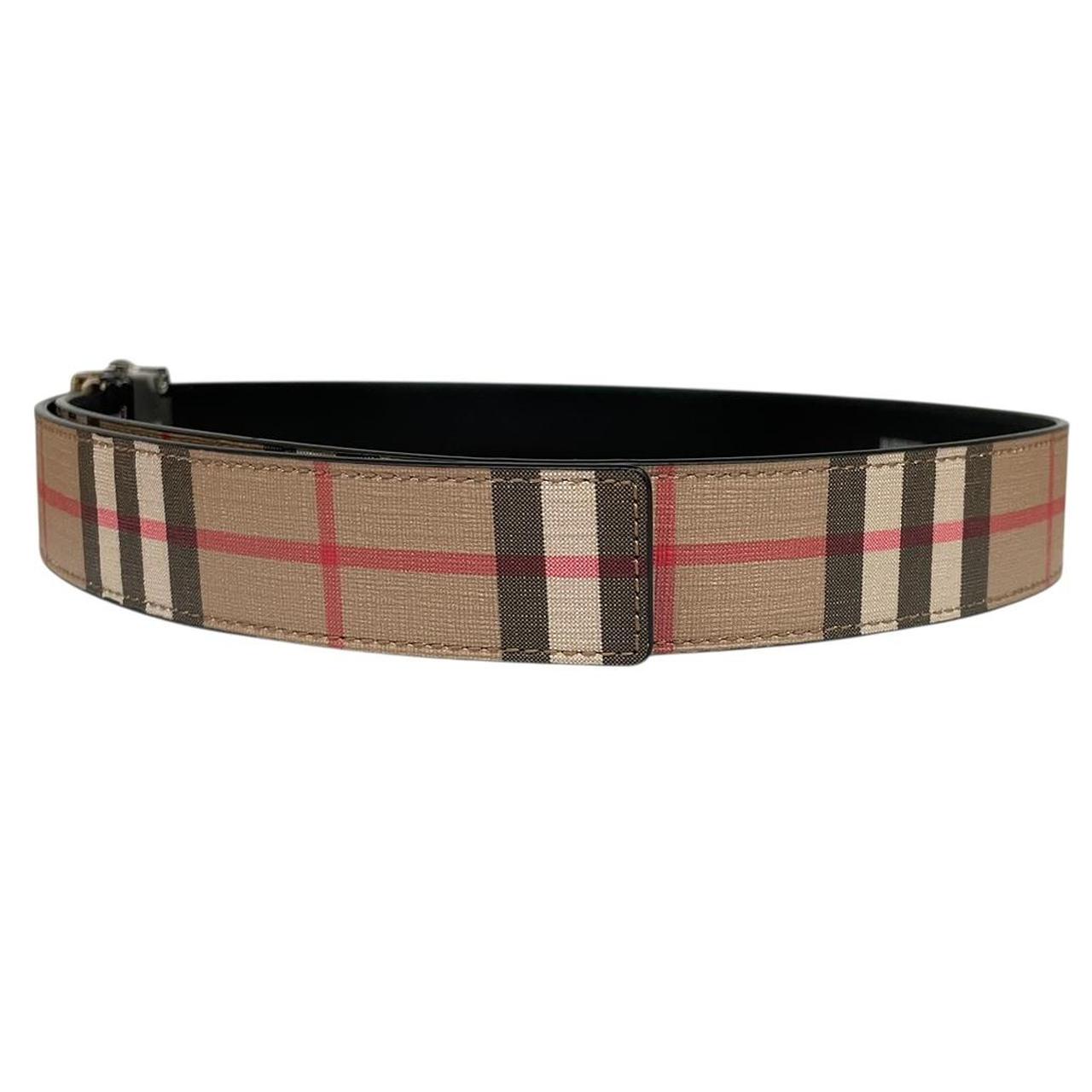 Burberry Beige Nova Check Belt