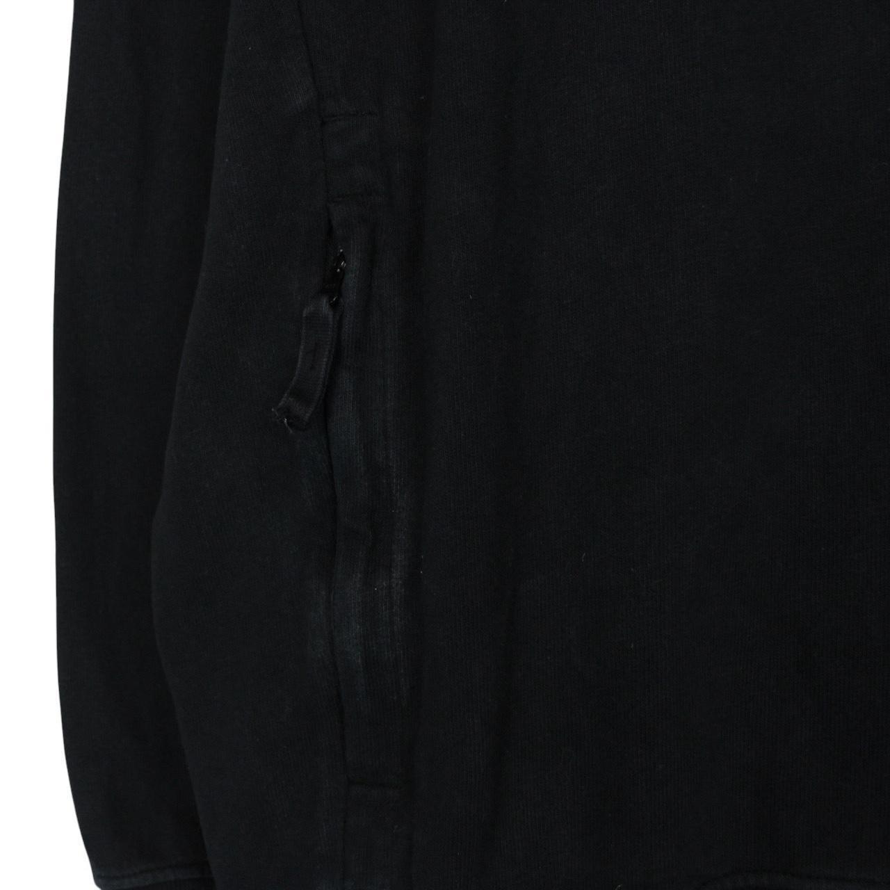 Stone Island Ghost SS 2023 Black Cotton Hoodie Jumper