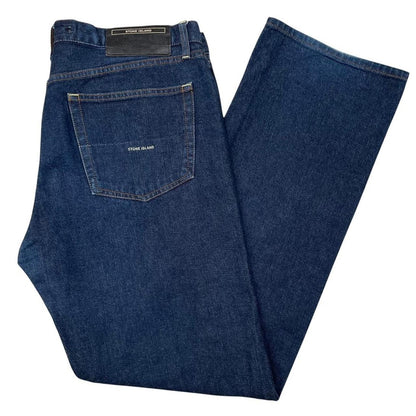 Vintage Stone Island AW 2004 Blue Straight Leg Fit Denim Jeans