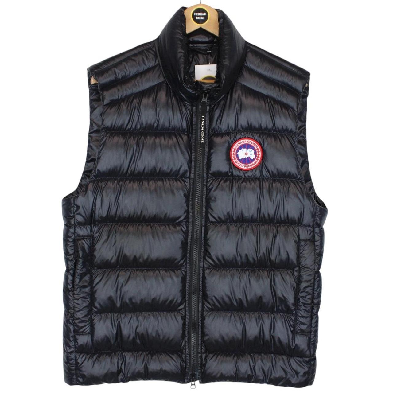 Canada Goose Crofton Black Nylon Down Gilet / Bodywarmer