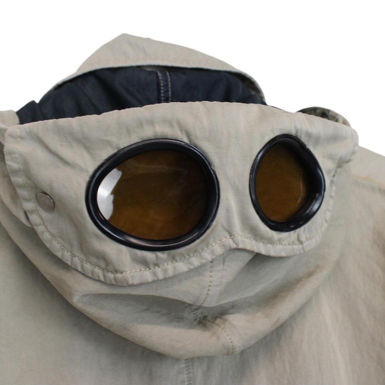 CP Company SS 2009 Mille Miglia Beige Cotton/Nylon Goggle Jacket
