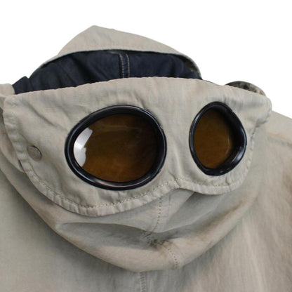 CP Company SS 2009 Mille Miglia Beige Cotton/Nylon Goggle Jacket