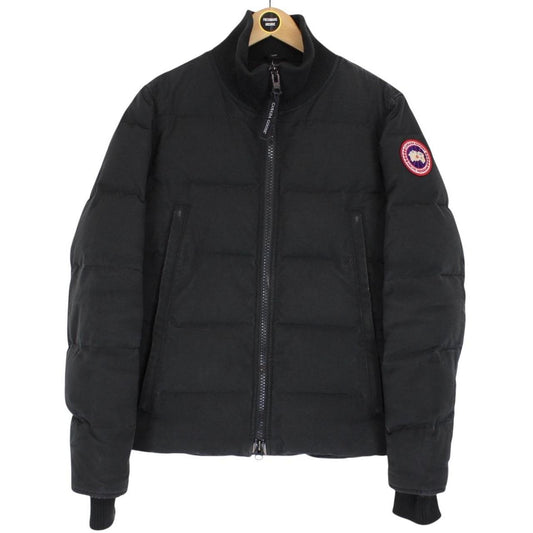 Canada Goose Black Woolford Full Zip Down Jacket