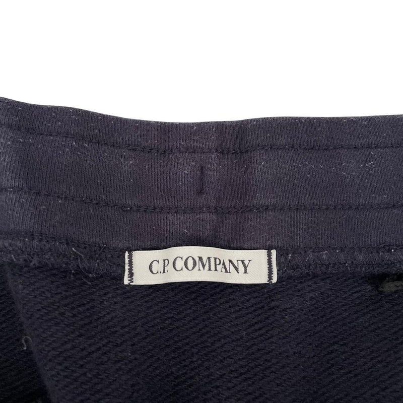 CP Company Navy Blue Goggle Lens Cotton Tracksuit Bottoms / Joggers