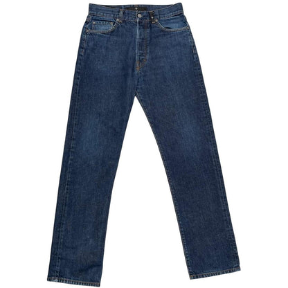 Vintage Stone Island AW 2001 Navy Blue Straight Leg Fit Denim Jeans