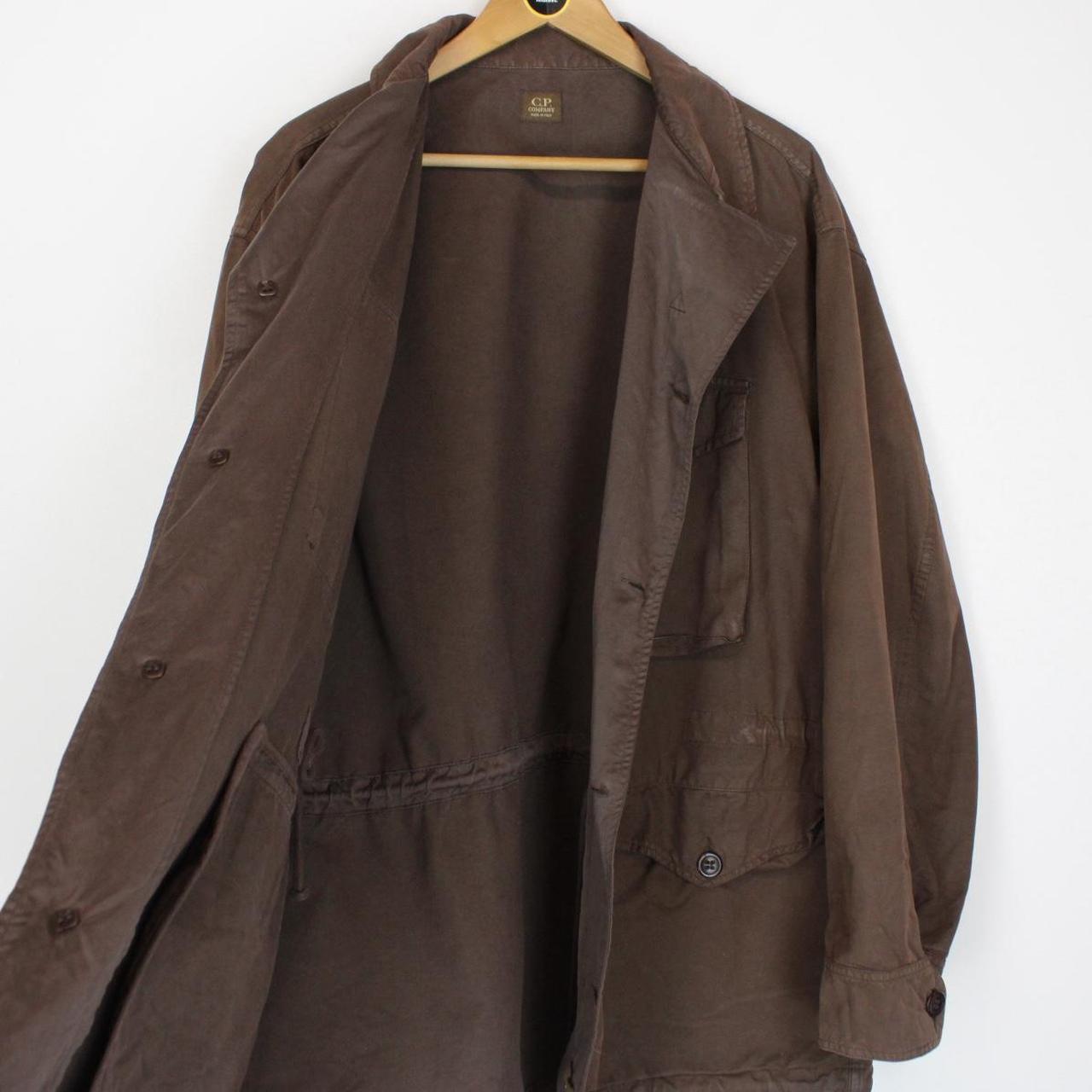 Vintage CP Company SS 1993 Brown Cotton Multi Pocket Field Jacket