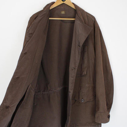 Vintage CP Company SS 1993 Brown Cotton Multi Pocket Field Jacket