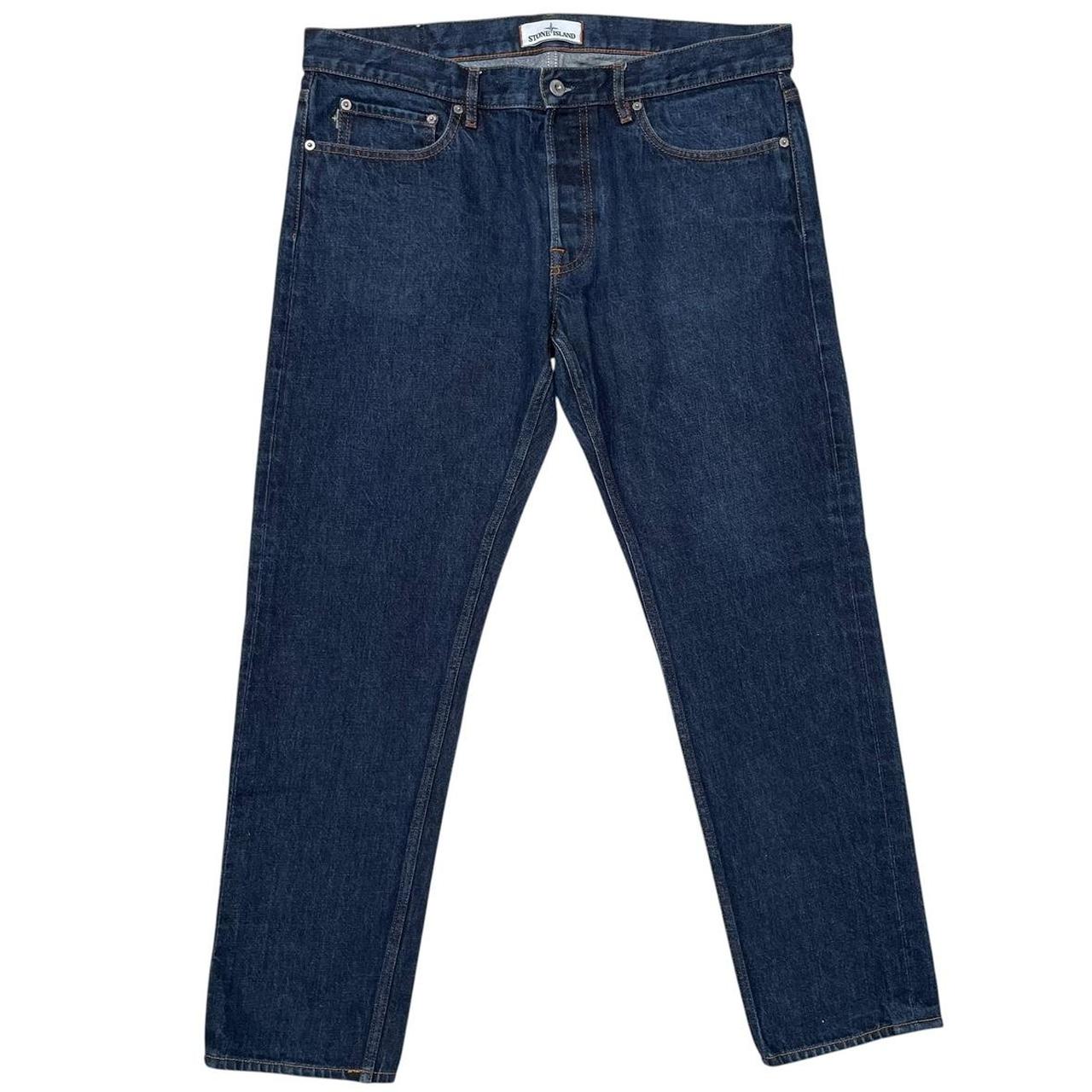 Stone Island AW 2018 Blue Slim Fit Denim Jeans