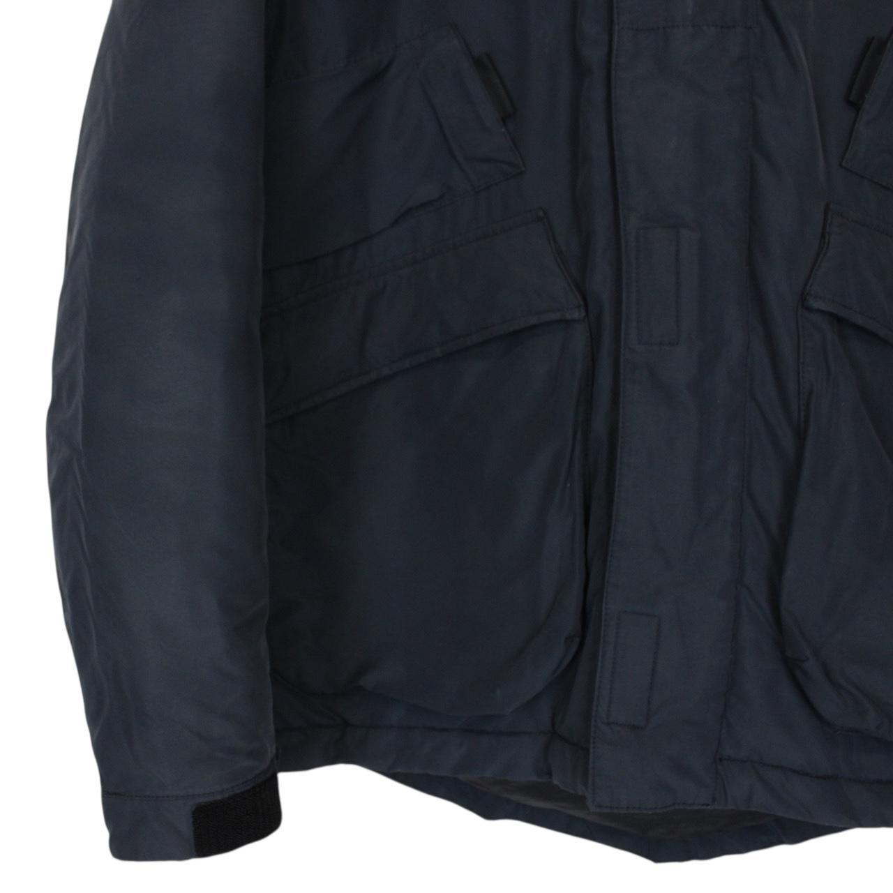Stone Island AW 2018 Navy Blue Micro Reps Primaloft Hooded Jacket