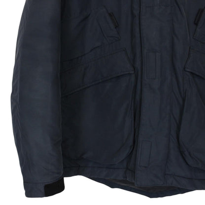 Stone Island AW 2018 Navy Blue Micro Reps Primaloft Hooded Jacket