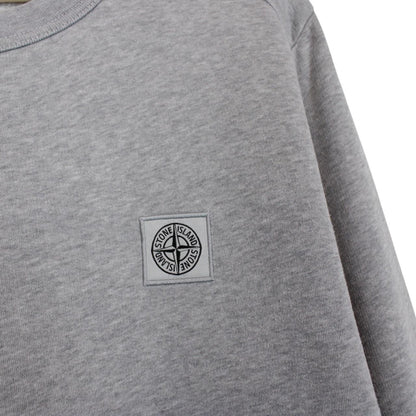Stone Island AW 2016 Grey Cotton Compass Sweatshirt Jumper