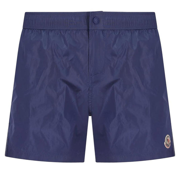 Moncler Navy Blue Nylon Swim Shorts
