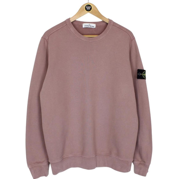 Stone Island AW 2018 Pink Cotton Sweatshirt Jumper