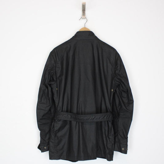Belstaff Trialmaster Brown Belted Waxed Cotton Jacket