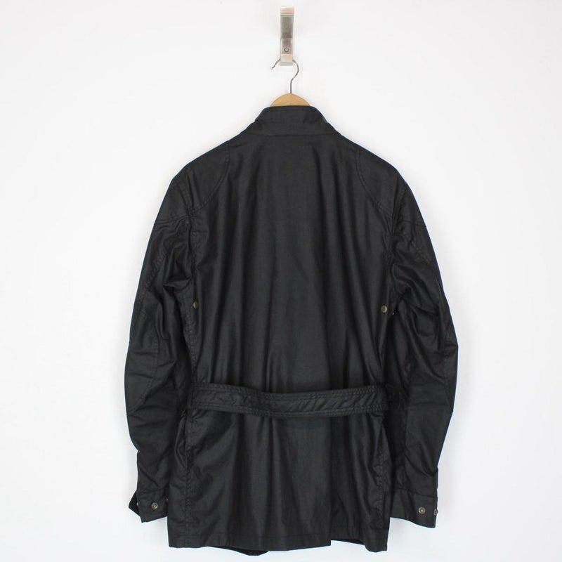 Belstaff Trialmaster Brown Belted Waxed Cotton Jacket