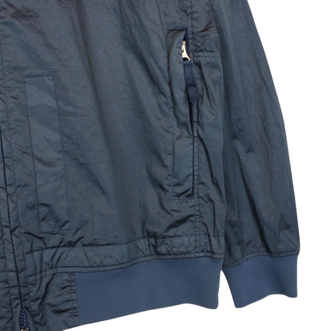 Stone Island SS 2023 Blue Econyl Nylon Metal Watro-TC Full Zip Jacket
