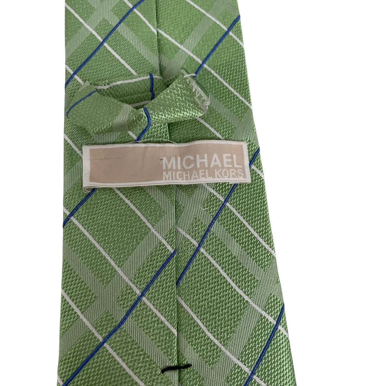 Michael Kors Green Silk Tie