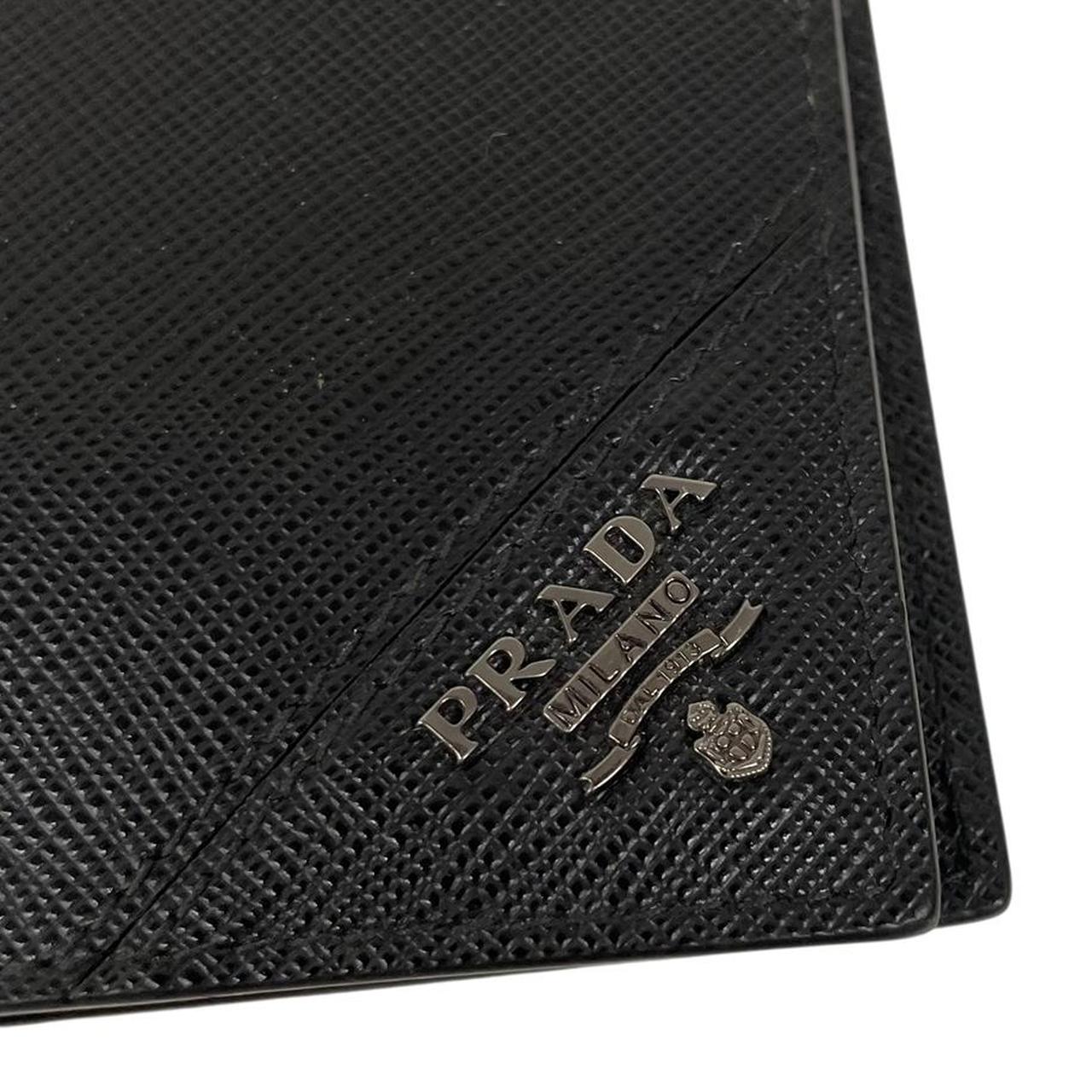 Prada Black Saffiano Leather Wallet