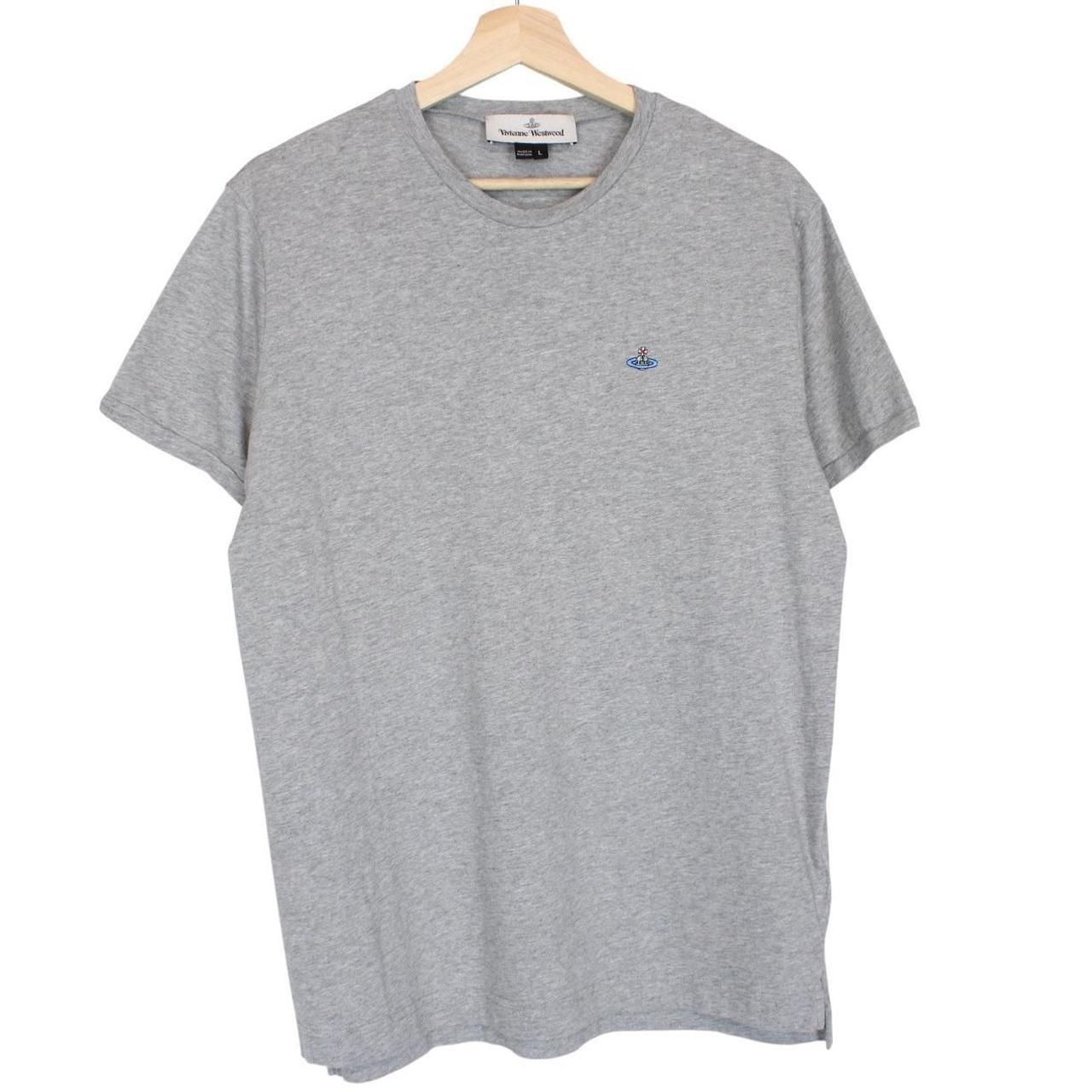Vivienne Westwood Grey Short Sleeve Orb T-Shirt