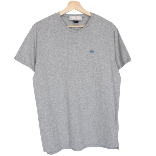 Vivienne Westwood Grey Short Sleeve Orb T-Shirt