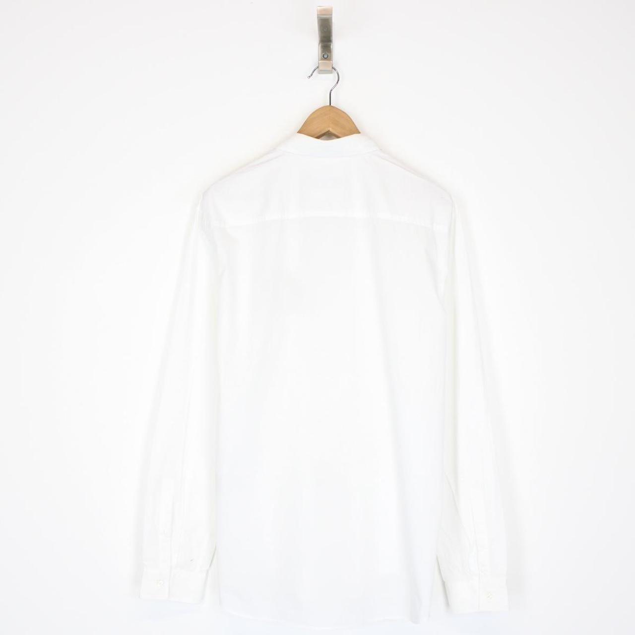Versace Jeans Couture White Long Sleeve Cotton Shirt