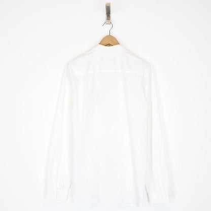 Versace Jeans Couture White Long Sleeve Cotton Shirt