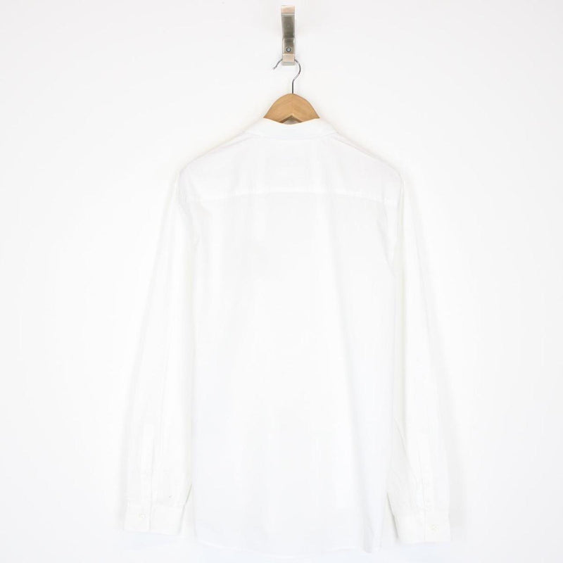 Versace Jeans Couture White Long Sleeve Cotton Shirt