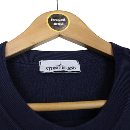 Stone Island SS 2016 Navy Blue Cotton Sweatshirt Jumper